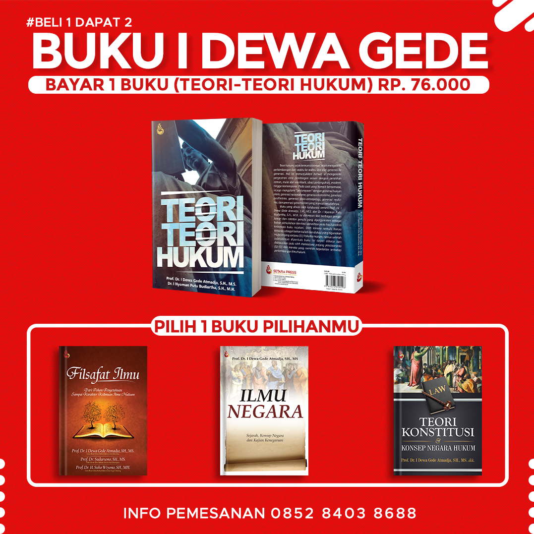 BAYAR 1 DAPAT 2: Buku Teori – Teori Hukum | Store …